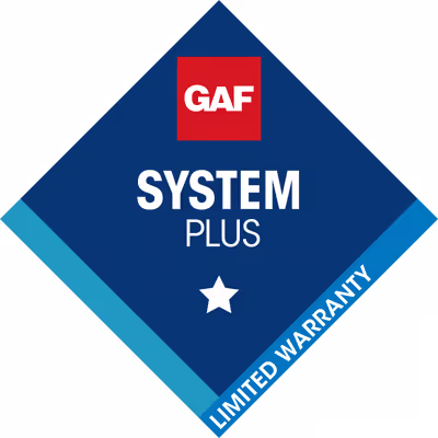 GAF Systems Plus Badge